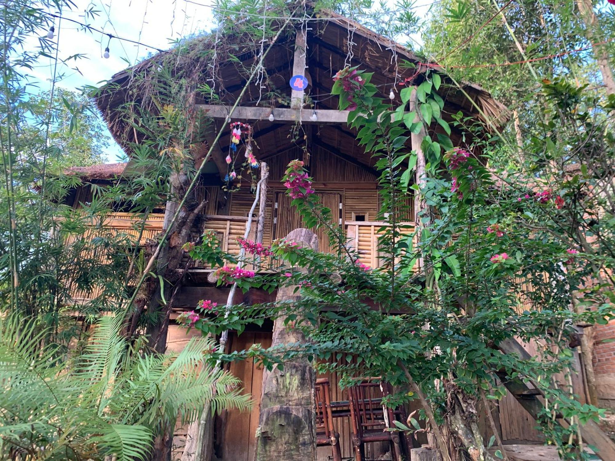 Khu Du Lich Sinh Thai, Nghi Duong Homestay Hoang Anh - Kon Xom Luh Kon Tum Exteriör bild
